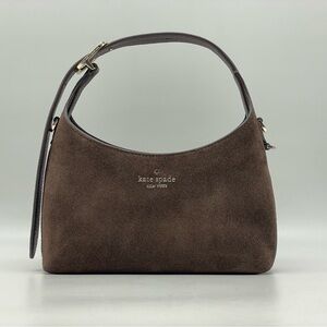Kate Spade 454 Suede Mini Crossbody Dark Brown Suede Shoulder Bag NWT